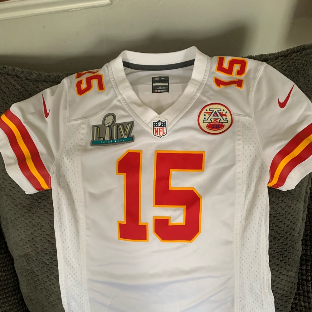 Patrick Mahomes 2020 super bowl jersey